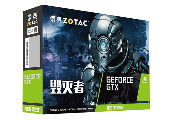 NEW ZOTAC GTX1660S 1660 SUPER Thẻ đồ họa Thẻ video GeForce gtx1660S Thẻ đồ họa 6G NVIDIA GTX 1660 SUPER
