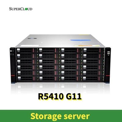 Supercloud R5410 G11 36X3.5  2X2.5  2XNVME M.2 Được sử dụng 36X16T HDD 1X1T SSD Lưu trữ 12 X 2,5 inch SATA/SAS SSD Hot-plug Hot-swappable Fan