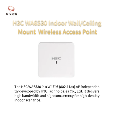 H3C WA6530 Điểm truy cập không dây Wi-Fi 6 (802.11ax) trong nhà/treo tường trong nhà