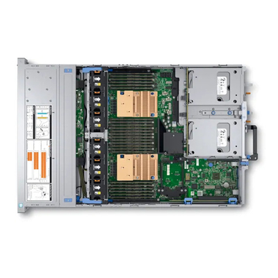 Máy chủ lưu trữ 192TB Máy chủ giá đỡ DELL EMC Poweredge R740xd 2U