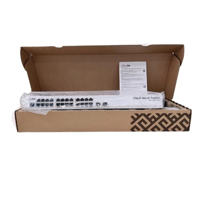 Bộ chuyển mạch dữ liệu RouterOS / SwitchOS Bộ chuyển mạch 24 cổng Gigabit 2xSFP + Lồng
