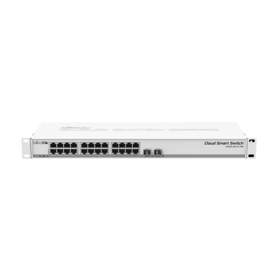 Hai thiết bị chuyển mạch dữ liệu SFP + cổng Chuyển mạch dữ liệu 24 cổng Gigabit được hỗ trợ bởi SwOS
