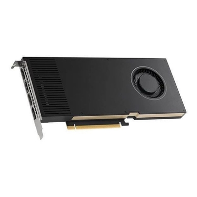 Card đồ họa dò tia NVIDIA RTX A4000 16GB GDDR6 256 Bit GPU một khe cắm 448GB/S