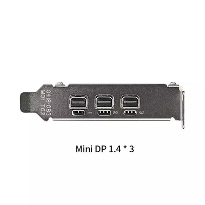 Card đồ họa Geforce NVIDIA T400 4GB 2GB GDDR6 Ba cổng hiển thị nhỏ
