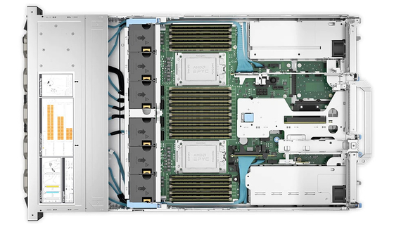 Máy chủ Rack DDR4 Poweredge R7525 có khả năng thích ứng cao