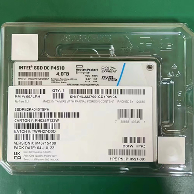 Máy chủ SSD Intel 4TB DC P4510 2.5 U.2 NVMe PCIe SSDPE2KX040T8 SSDPE2KX040T801
