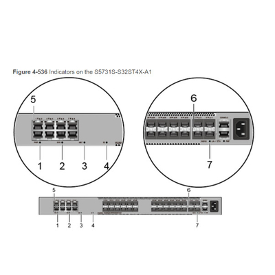 Giao tiếp mạng Bộ chuyển mạch Datacom HUAWEI S5731S-S32ST4X-A1