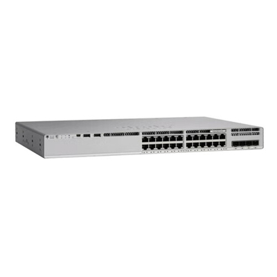 C9200L Series Cisco Network Switch Layer 2 Access Enterprise Gigabit 24 cổng 4x 1/10G Liên kết cố định C9200L-24T-4X-E