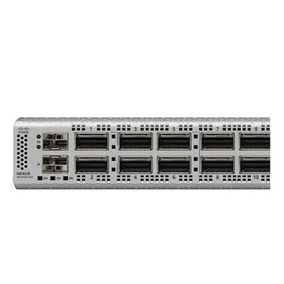 N9K-C9332D-GX2B cisco 10 gigabit Ethernet switch với 32p 400/100-Gbps cổng QSFP-DD và 2p 1/10 cổng SFP +