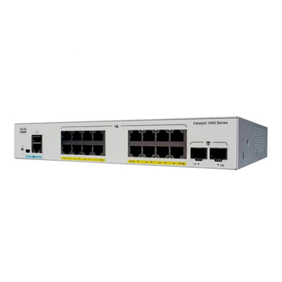 Cisco C1000-16P-2G-L Gigabit Layer 2 Network Managed Enterprise Switch 16 cổng RJ45 PoE+ 2SFP Optical uplink 120W