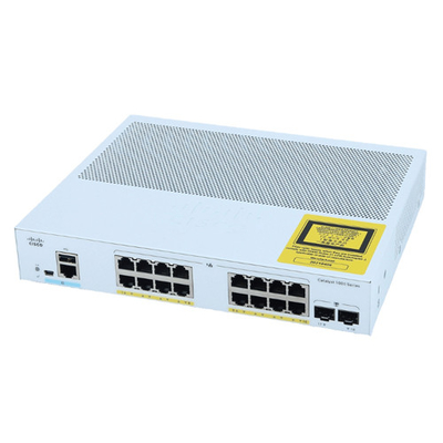 Cisco C1000-16P-2G-L Gigabit Layer 2 Network Managed Enterprise Switch 16 cổng RJ45 PoE+ 2SFP Optical uplink 120W