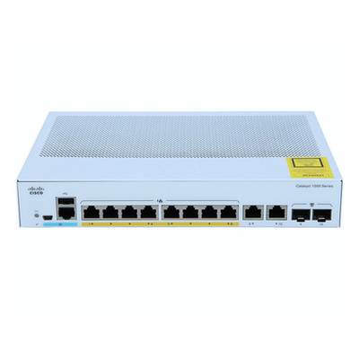 Chuyển đổi quản lý mạng Cisco C1000-8P-E-2G-L 8-port gigabit 2x 1G SFP và RJ-45 combo uplinks POE 67W