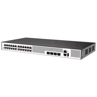 S5735S-L24T4X-A1 24 10/100/1000BASE-T Ethernet cổng 4 10 Gigabit SFP + AC nguồn điện truy cập chuyển đổi