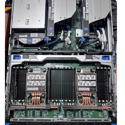 DL380 G10 Mật độ GPU cao hỗ trợ 5-7 bộ gia tốc/GPU một chiều rộng nửa chiều dài hoặc 6 bộ gia tốc nửa chiều dài đầy đủ