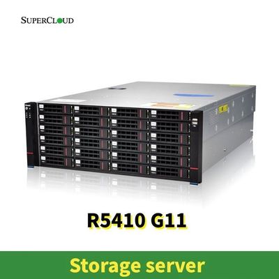 Máy chủ lưu trữ rack hỗ trợ cao với hai cổng Ethernet RJ-45 10/100/1000 Mb và 24 x 2.5 ′′ Drive Bay