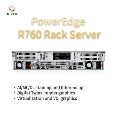 Máy chủ Rack Dell PowerEdge R760, hệ thống lưu trữ flash, máy chủ CPU Xeon