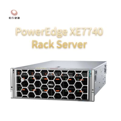 Máy chủ rack PowerEdge XE7740 Tăng tốc AI linh hoạt PowerEdge XE7740 trao quyền cho doanh nghiệp khai thác thông tin chi tiết về AI với cấu hình GPU PCIe làm mát bằng không khí linh hoạt cho suy luận và tinh chỉnh mô hình