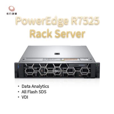 Dell PowerEdge R7525 2U Rack Server cung cấp hiệu suất mạnh mẽ và cấu hình linh hoạt