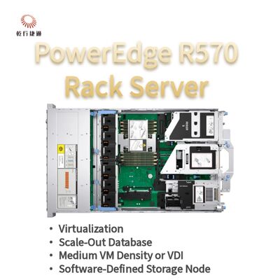 Dell PowerEdge R570 Rack Server với 144 lõi 384 TB lưu trữ và thiết kế tiết kiệm năng lượng