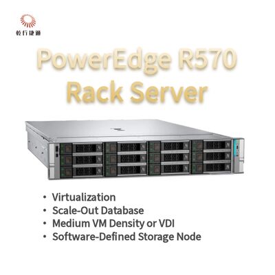 Dell PowerEdge R570 Rack Server với 144 lõi 384 TB lưu trữ và thiết kế tiết kiệm năng lượng