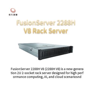 Máy chủ Rackmount cho Trung tâm dữ liệu FusionServer 2288H V8 Máy chủ 2U 2 Socket