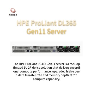 HPE ProLiant DL365 Gen11 máy chủ 1U 2P độ phân giải lớn Máy chủ có thể mở rộng cho doanh nghiệp đang phát triển