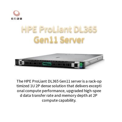 HPE ProLiant DL365 Gen11 máy chủ 1U 2P độ phân giải lớn Máy chủ có thể mở rộng cho doanh nghiệp đang phát triển