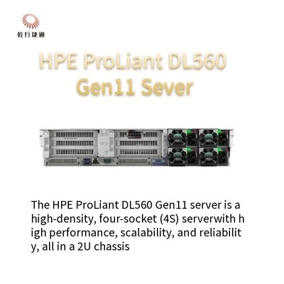 Cách mạng Trung tâm Dữ liệu HPE ProLiant DL560 Gen11 Video hoạt hình Tốc độ tối đa Và Máy chủ mở rộng