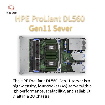 Cách mạng Trung tâm Dữ liệu HPE ProLiant DL560 Gen11 Video hoạt hình Tốc độ tối đa Và Máy chủ mở rộng