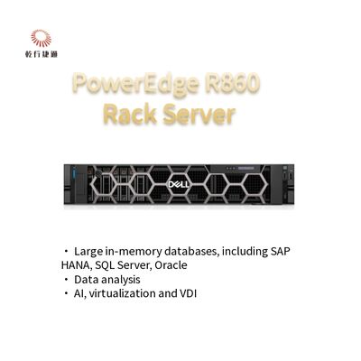 Máy chủ Rack PowerEdge R860 Bộ xử lý Intel Xeon Nhà cung cấp máy chủ Rack 2u