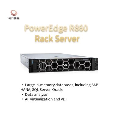 Máy chủ Rack PowerEdge R860 Bộ xử lý Intel Xeon Nhà cung cấp máy chủ Rack 2u