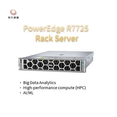 PowerEdge R7725 Rack Server  ,AMD EPYC 9005 Series processors 