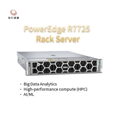 Máy chủ kinh doanh giá cả phải chăng để bán PowerEdge R7725 Rack Server