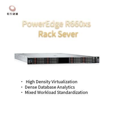 Máy chủ Dell PowerEdge R660xs 1U, máy chủ rack hai ổ cắm cho doanh nghiệp nhỏ