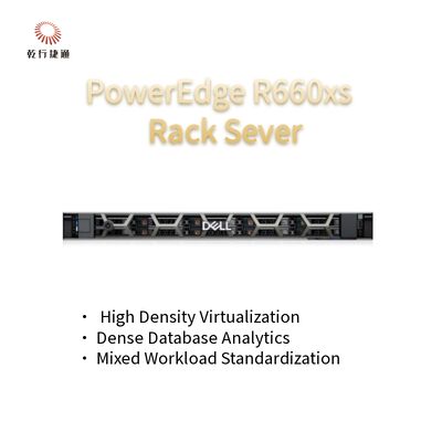 Máy chủ Dell PowerEdge R660xs 1U, máy chủ rack hai ổ cắm cho doanh nghiệp nhỏ