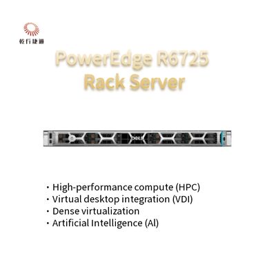 Máy chủ rack công nghệ cao PowerEdge R6725 1U với bộ xử lý AMD EPYC 9005 Series