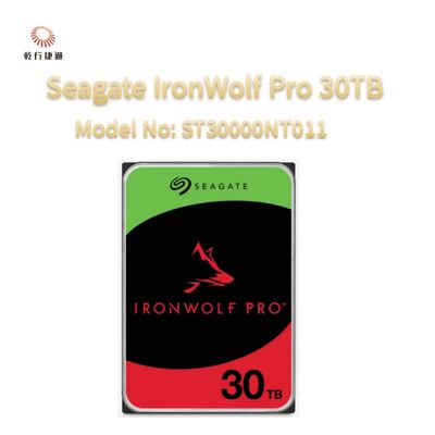 Seagate IronWolf Pro 30TB Mã số: ST30000NT011