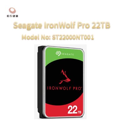 Seagate IronWolf Pro 22TB Mã số: ST22000NT001