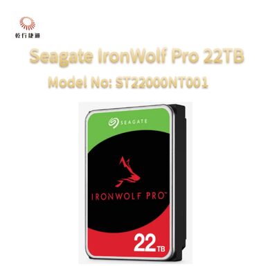 Seagate IronWolf Pro 22TB Mã số: ST22000NT001