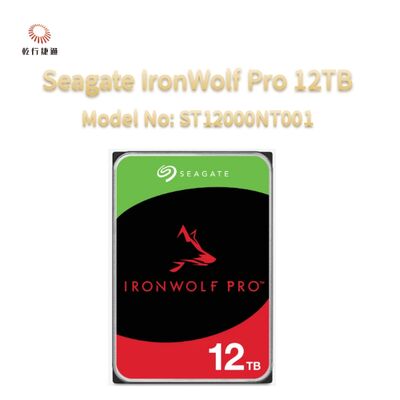 Ổ cứng Seagate IronWolf Pro 12TB Mã số: ST12000NT001