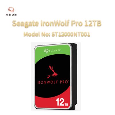 Ổ cứng Seagate IronWolf Pro 12TB Mã số: ST12000NT001