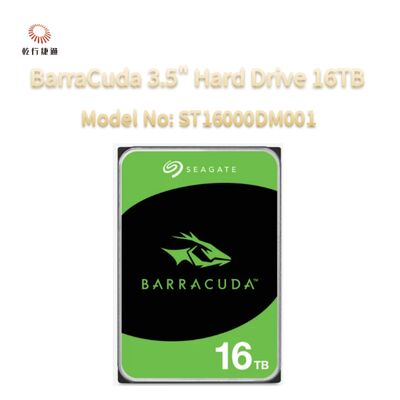 Ổ cứng 3.5" Seagate BarraCuda 16TB Mã số: ST16000DM001