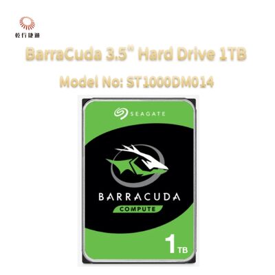 Seagate BarraCuda ổ cứng 3.5 " 1TB Số mô hình: ST1000DM014