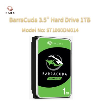 Seagate BarraCuda ổ cứng 3.5 " 1TB Số mô hình: ST1000DM014