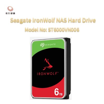 Seagate IronWolf® Network-Attached Storage (NAS) ổ cứng Mô hình số: ST6000VN006