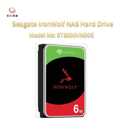 Seagate IronWolf® Network-Attached Storage (NAS) ổ cứng Mô hình số: ST6000VN006
