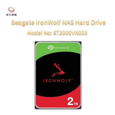 Ổ cứng NAS Seagate IronWolf Model No: ST2000VN003