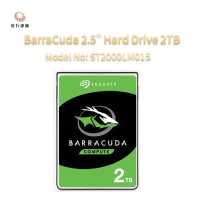 Seagate BarraCuda ổ cứng 2,5" 2TB Số mô hình: ST2000LM015