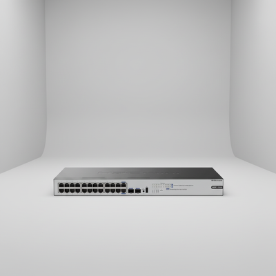 H3C Mini S1226FX 10G Uplink Switch Chiết kiệm năng lượng Green Switch