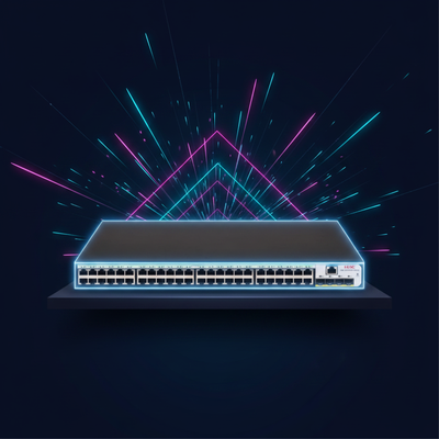 Bộ chuyển mạch Gigabit Ethernet thông minh màu xanh lá cây H3C S5120V3-SI S5120V3-52P-PWR-LI